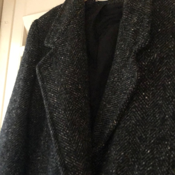 VTG Larry Levine Twill Weave Wool/Nylon Lined Coat - Picture 11 of 11